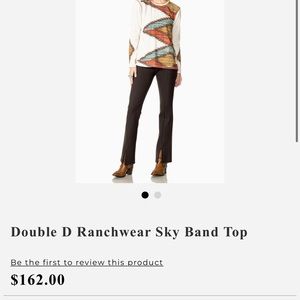 Double d ranch sky band long sleeve